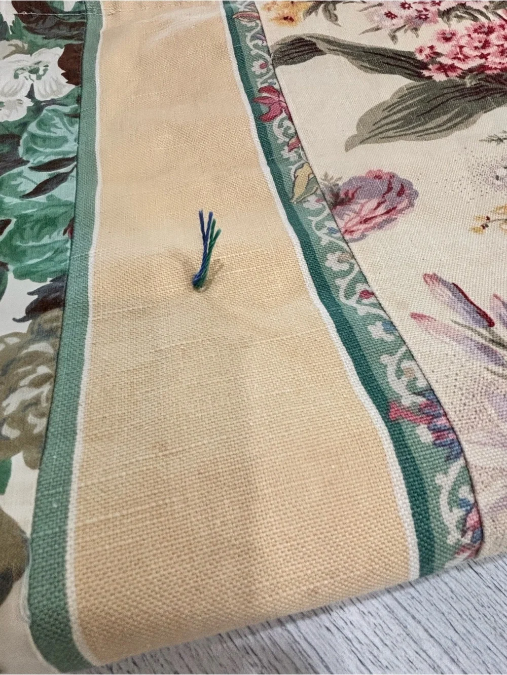 Vintage OOAK Hand Sewn Striped Thin Quilt No Batting Lightweight Shabby 60”X80”